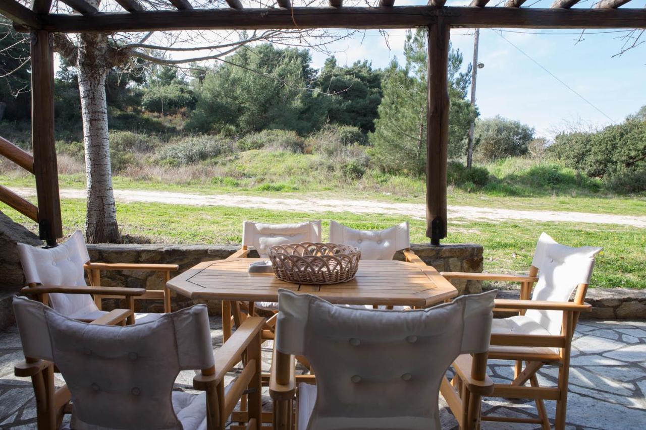 Villa Achilles, Trani Ammouda Beach #Feelslikehome Ормос Пангиас Екстериор снимка